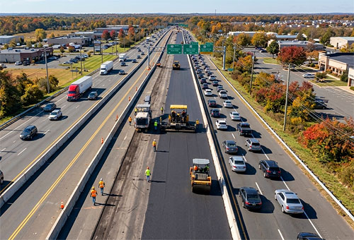 Drone Photography and Videos for Roadwork in South Jersey | Skyhigh Visuals