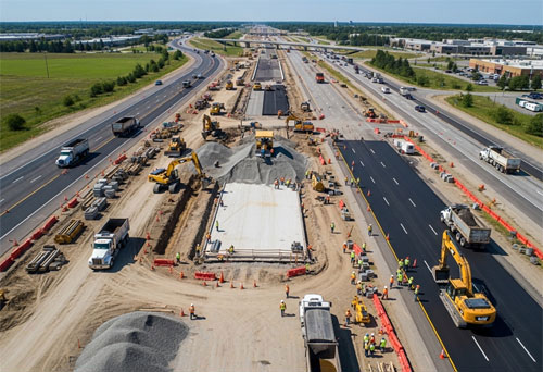 Drone Photography and Videos for Roadwork in South Jersey | Skyhigh Visuals